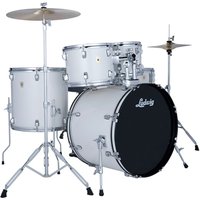 Ludwig Accent 22" Drive 5pc Drum Kit Snow Dust