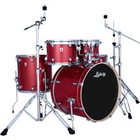 Ludwig Evolution 22" 5pc Drum Kit Crimson Sparkle