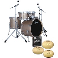 Ludwig Evolution 22" 5pc Complete Drum Kit Prosecco Sparkle