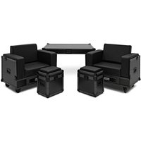 Trojan Pro Stealth Sofa Heavy-Duty Wheeled Flight Case