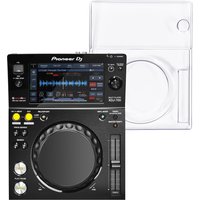 Pioneer XDJ-700 and Decksaver Cover