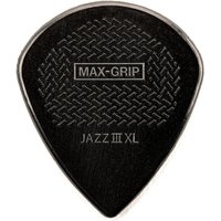 Dunlop Max Grip Jazz III XL Stiffo 1.38mm Picks Pack of 24