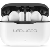 Ledwood Capella TWS Bluetooth 5.0 Earphones White