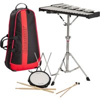 Ludwig Musser LM652BBR Glockenspiel Practice Kit With Backpack