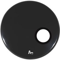 Attack 20" ProFlex1 1Ply No Overtone Black Ported Resonant Bass Drum Head