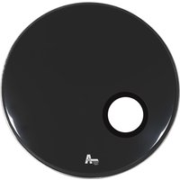 Attack 24" ProFlex1 1Ply No Overtone Black Bass Drum Head