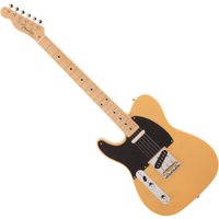 Fender Made in Japan Traditional 50s Telecaster Left-Handed Maple Fingerboard Butterscotch Blonde