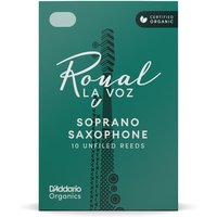 DAddario La Voz Sopransaxophon-Blättchen weich (10er Pack)