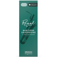 DAddario La Voz Baritonsaxophonstimmzungen mittelhart (5er Pack)