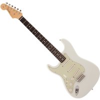 Fender Made in Japan Traditional 60s Stratocaster Left-Handed Rosewood Fingerboard Olympic White