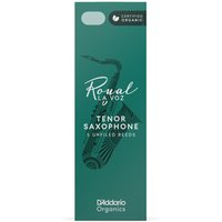 DAddario Royal La Voz Organic Tenor Saxophone Reeds Hard (5 Pack)