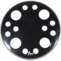 Attack 24" Orbit 2Ply Black Resonant Ported Bass Drum Head