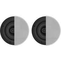 AVCOM 8 Inch Stereo In Ceiling Speaker (Pair) 8 Ohm
