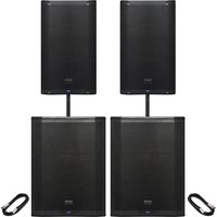 PreSonus AIR12 and PreSonus AIR18S PA Speaker Bundle Pair