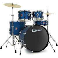 Premier Revolution 22" 5pc Drum Kit Blue Stardust