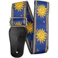 Tourtech Guitar Strap Sun Blue Jacquard