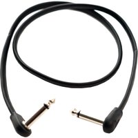 Tourtech TTPC-2-FBK-RR Flat Patch Cable 60cm Black Right Angle To Right Angle