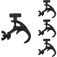 Easy Self Locking Clamp 48-51mm Pack of 4 by Gear4music