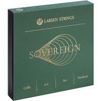 Larsen Sovereign Cello String Set 4/4 Size Medium