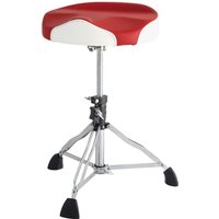 Dixon PSN-13RW Motorcycle Throne Red & White