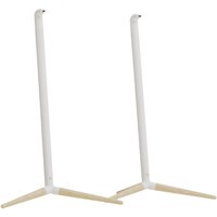 Monitor Audio Radius 4G Floor Stand Satin White / Natural Ash Wood