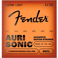 Fender 60CL Phosphor Bronze Akustikgitarrensaiten 11-52