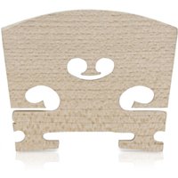 1/2 Size Violin Bridge by Gear4music Uncut