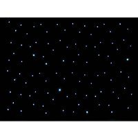 LEDJ DMX 8 x 4.5m LED Starcloth System Black Cloth CW