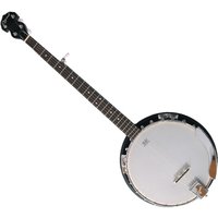 Ozark 2104GL 5 String Banjo Left Handed with Gig Bag