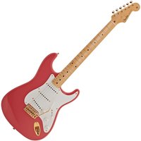 Fender Custom Shop 55 Stratocaster Deluxe Closet Classic Faded Fiesta Red