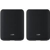 WiiM Sound Lite Wireless Smart Speaker Twin Pack Black