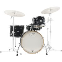 DW Drums Design Frequent Flyer 20 Shell Pack Matte Satin Black