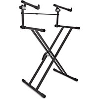 X-Rahmen-Keyboardständer von Gear4music mit 2 Ebenen