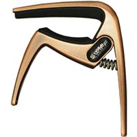 Swiff Zinc Alloy Guitar Capo Brush Copper