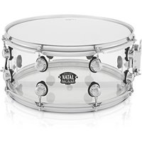 Natal Arcadia 14 x 6.5 Acrylic Snare Transparent