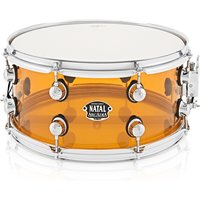 Natal Arcadia 14 x 6.5 Acrylic Snare Transparent Orange