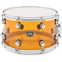 Natal Arcadia 14 x 8 Acrylic Snare Transparent Orange