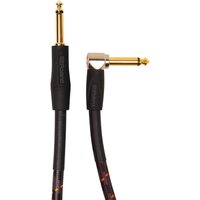 Roland Gold Series Angled/Straight Instrument Cable 15ft/4.5m