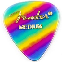 Fender 351 Shape Premium Rainbow Picks Medium Pack of 12