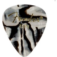 Fender 351 Shape Premium Zebra Picks Thin Pack of 12