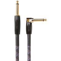 Boss 15ft / 4.5m Instrument Cable Angled/Straight 1/4" Jack