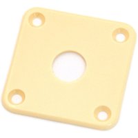 Allparts Jackplate for Singlecut Guitars Cream