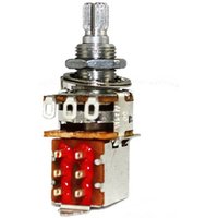 Allparts 500K Push/Pull Audio Taper Pot Split Knurled Shaft