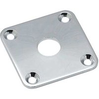 Allparts Jackplate for Singlecut Guitars Chrome