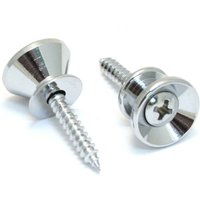 Allparts Strap Buttons Chrome