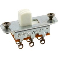 Switchcraft Slide Switch On-On White