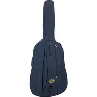 Tom and Will Double Bass Gig Bag 3/4 Size Blue and Black