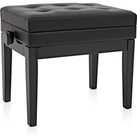 Deluxe Piano Stool with Storage by Gear4music