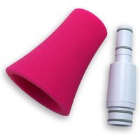 Nuvo jSax Straight Neck Conversion Kit White with Pink Trim