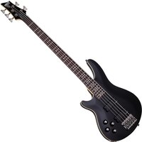 Schecter Omen-5 Left Handed Bass Guitar Black